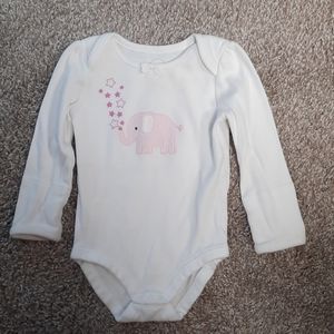 Gymboree 3-6 month 🐘 Elephant Onsie